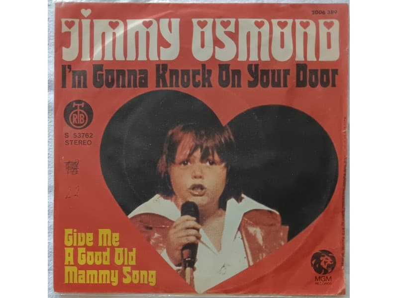 JIMMY OSMOND — I`M GONNA KNOCK ON YOUR DOOR