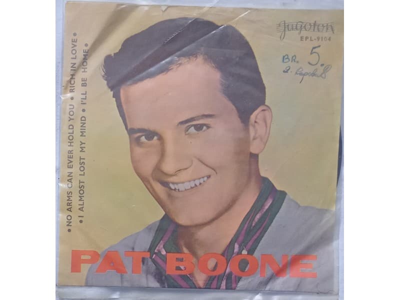 PAT BOONE — NO ARMS CAN EVER HOLD YOU
