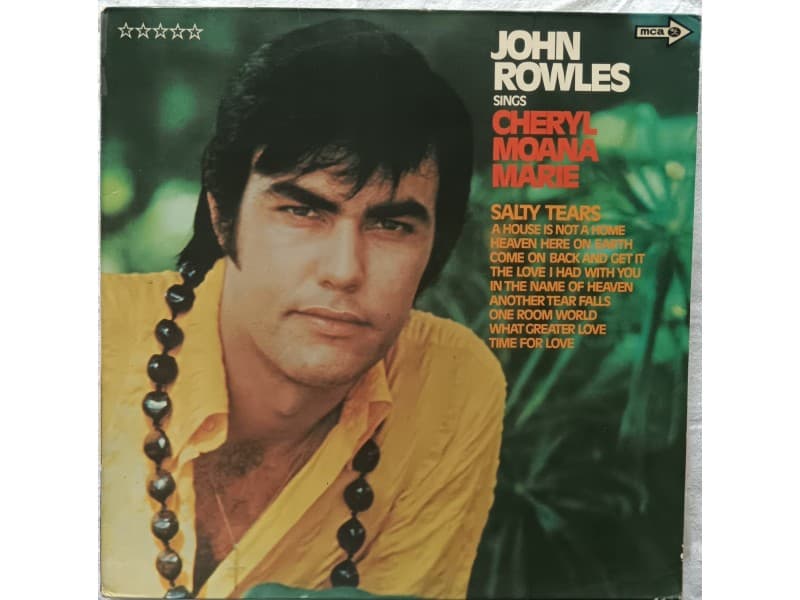 JOHN ROWLES — CHERYL MOANA MARIE
