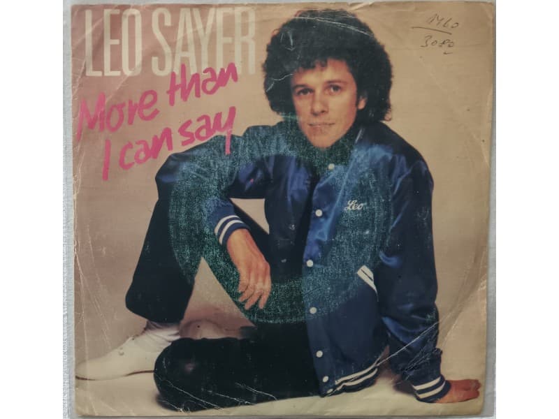 LEO SAYER — MORE THAN I CAN SAY