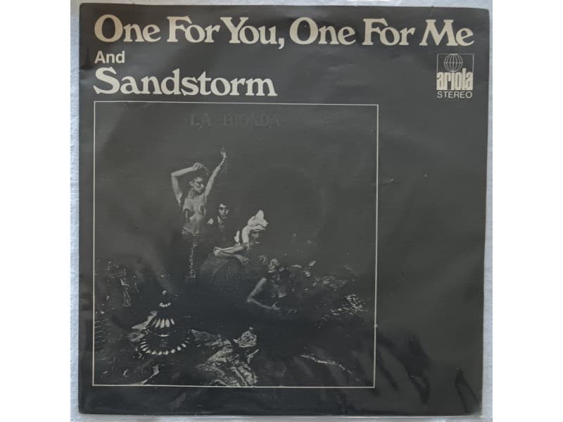 LA BIONDA — ONE FOR YOU ONE FOR ME