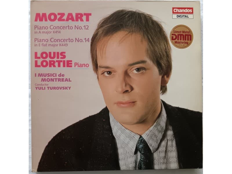 LOUIS LORTIE,MOZART — Piano Concerto No 12/14