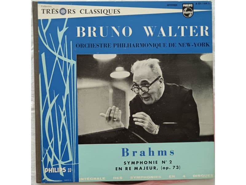 Bruno Walter,Brahms Orch.philha.New York-Symphonie — —