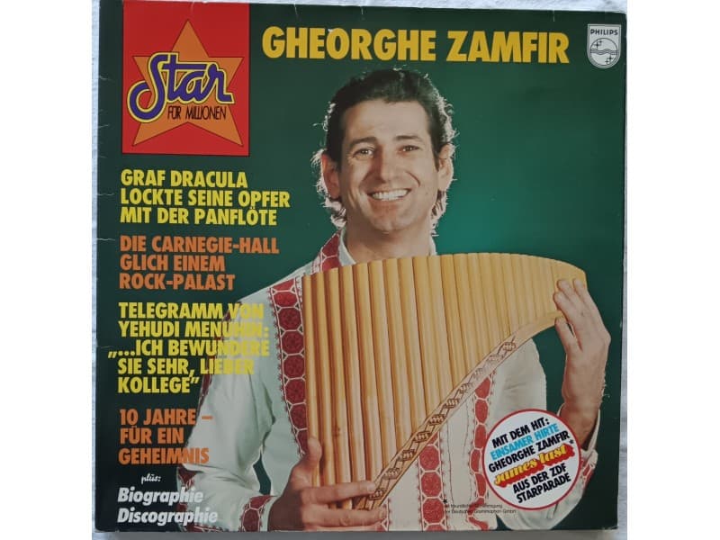 GHEORGHE ZAMFIR — STAR FUR MILLIONEN