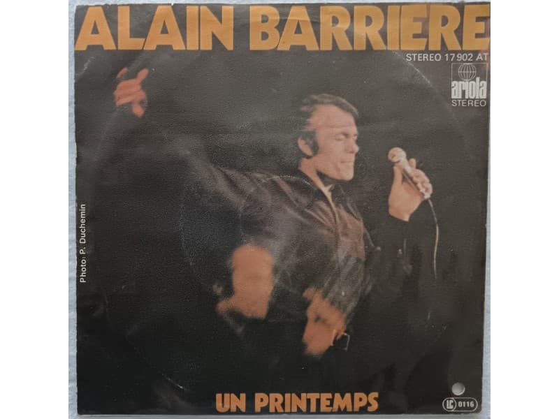 ALAIN BARRIERE — UN PRINTEMPS ( Mint !!!)