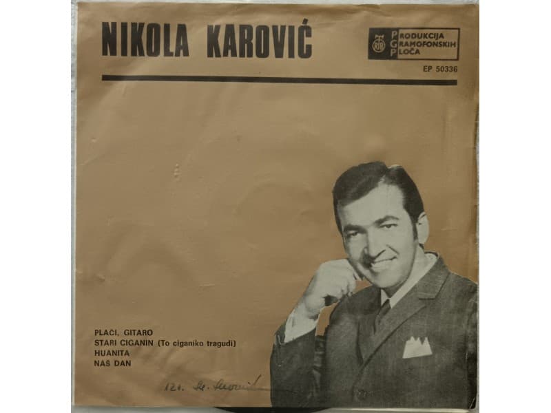 NIKOLA KAROVIC — PLACI GITARO