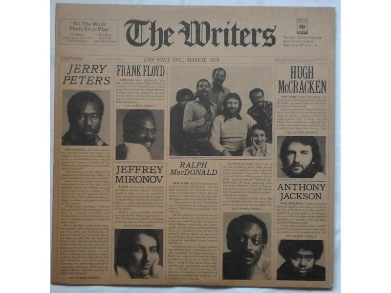 THE WRITERS — THE WRITERS ( Japan Press !!!)