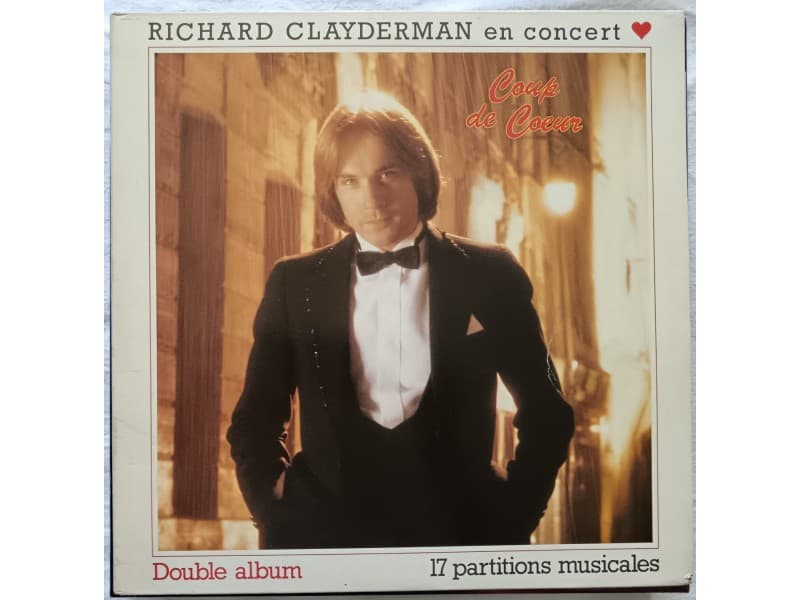 Richard Clayderman — 2LP En concert ♥ coup de cœur