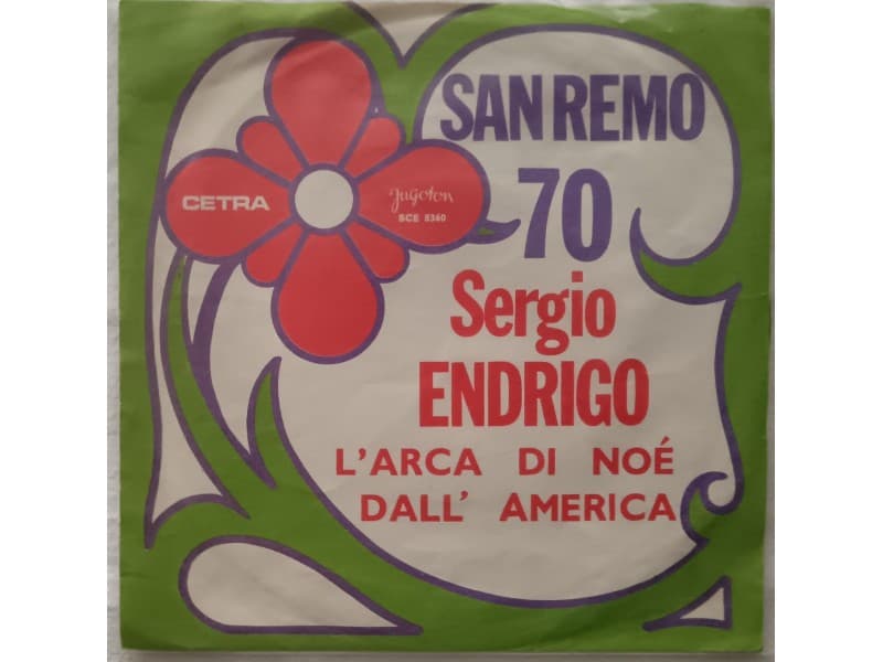 SERGIO ENDRIGO — L`ARCA DI NOE