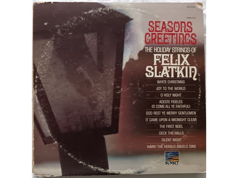 FELIX SLATKIN — SEASONS GREETINGS (U.S.A Press)