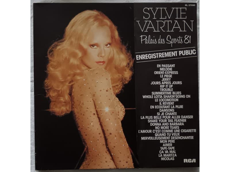 SYLVIE VARTAN — 2LP PALAIS DES SPORTS `81