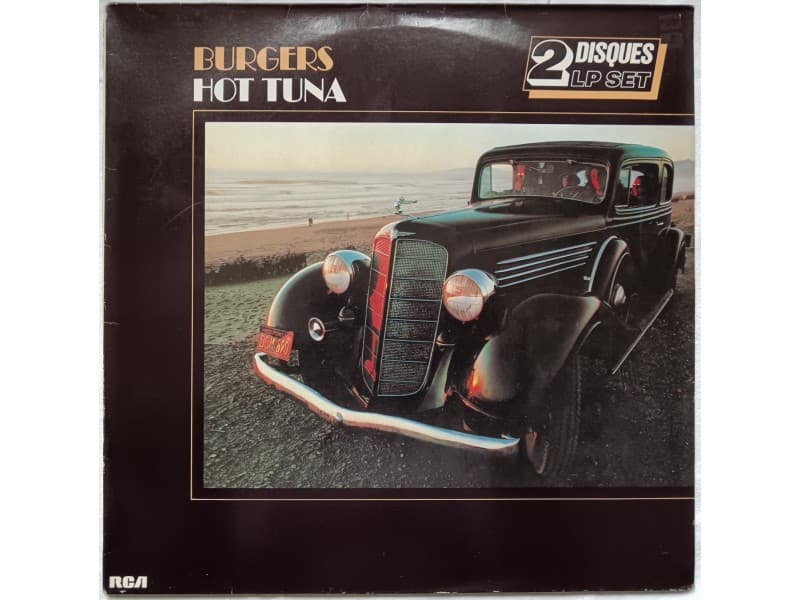 HOT TUNA — 2LP BURGERS / HESITATION BLUES