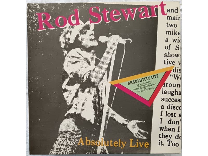 ROD STEWART — 2LP ABSOLUTELY LIVE