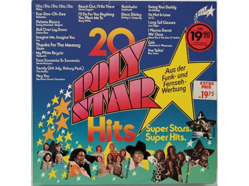 VARIOUS — 20 POLY STAR HITS