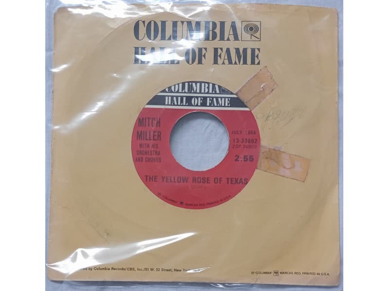 Mitch Miller,Orchestra&Chorus -The yellow rose of Texas — —
