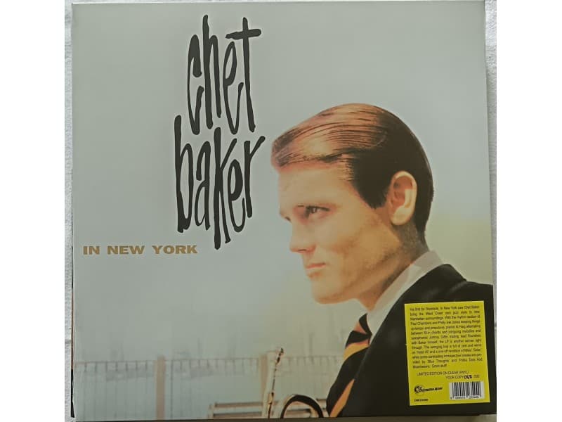 CHET BAKER — IN NEW YORK ( Novo !!! )