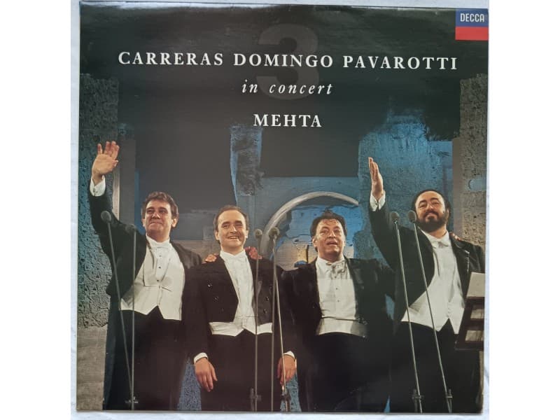 Carreras, Domingo, Pavarotti, Mehta — In concert