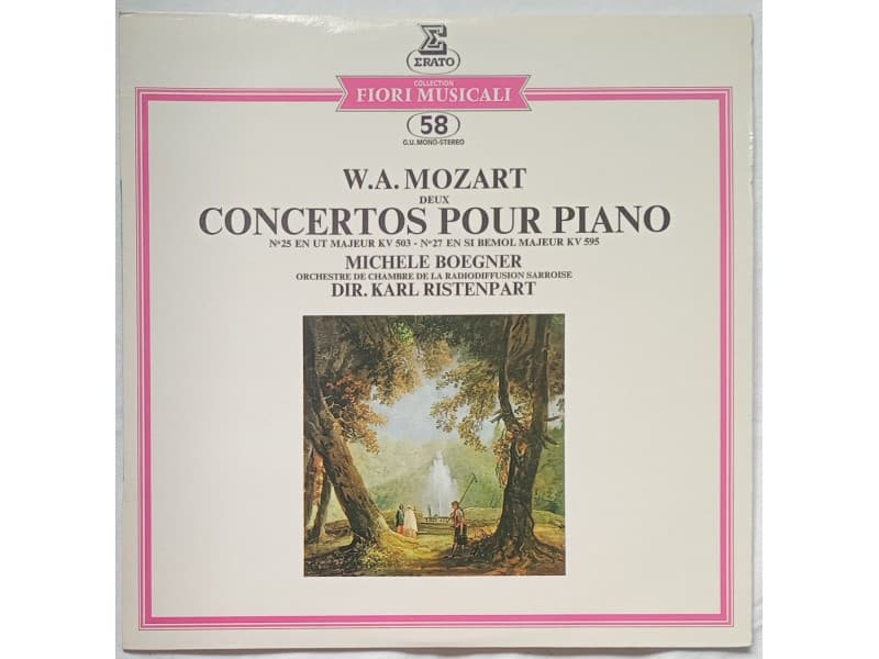 W.A.Mozart Michele Boegner — Concertos pour piano