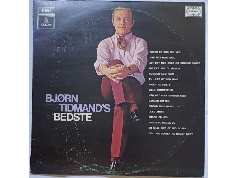 BJORN TIDMAND — Bjørn Tidmand`s Bedste