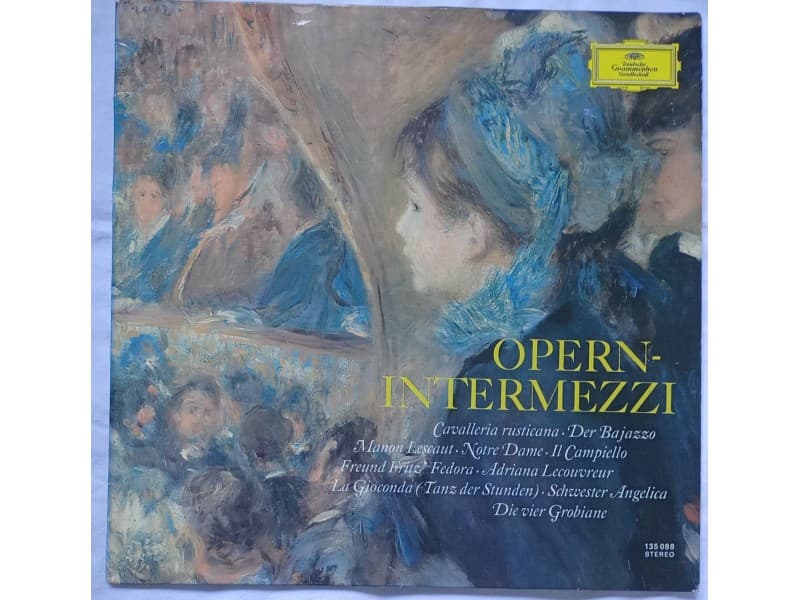 J.Kulka,F.Leitner,P.Strauss,F.Fricsay-Opern-Intermezzi — —