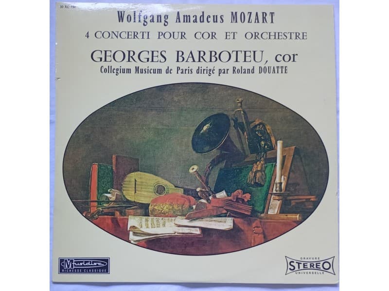 Wolfgang Amadeus Mozart-Georges Barboteu — 4 Concerti