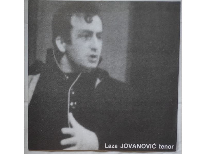 LAZA JOVANOVIC — TENOR ( Mint - Neslusana !!!)