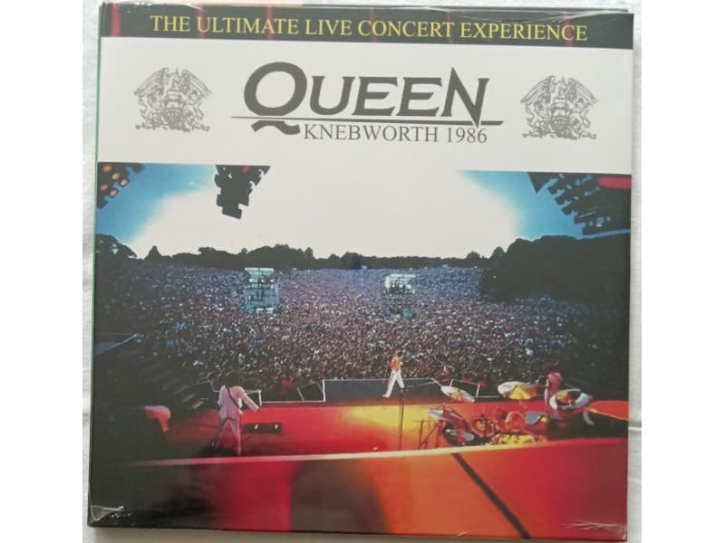 QUEEN — KNEBWORTH LIVE 1986 ( Novo !!! )