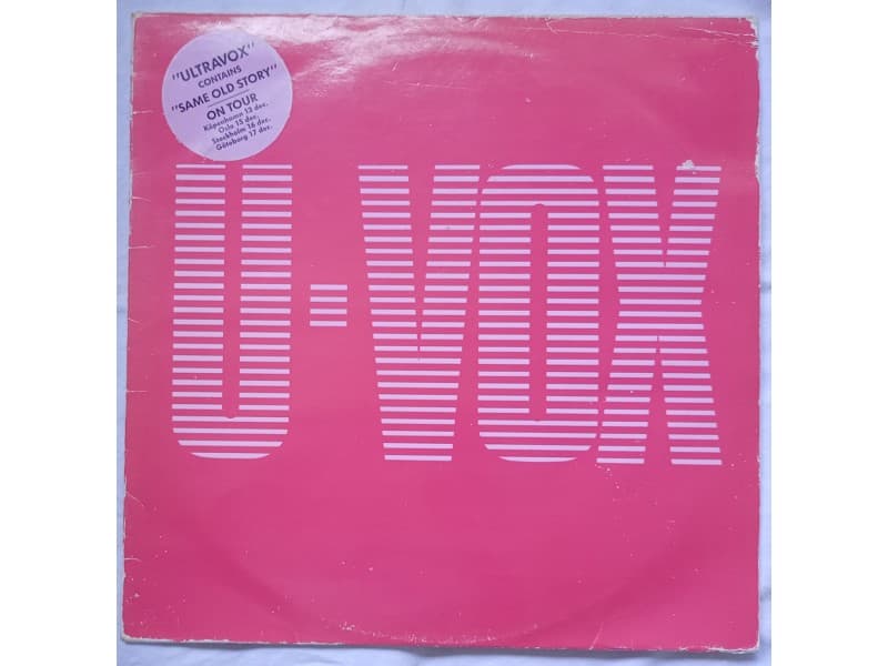 ULTRAVOX — U - VOX