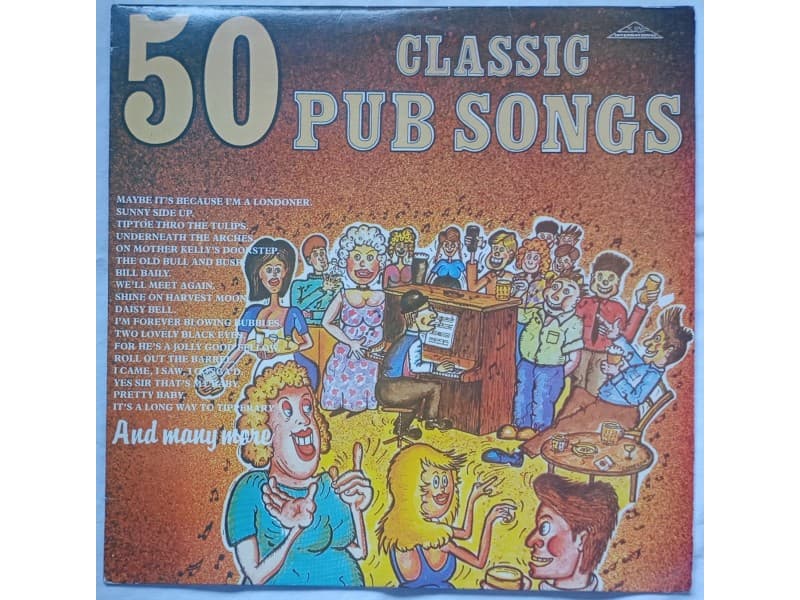 Captain Ray & Pub Crawlers — 50 Classic pub songs(Mint)