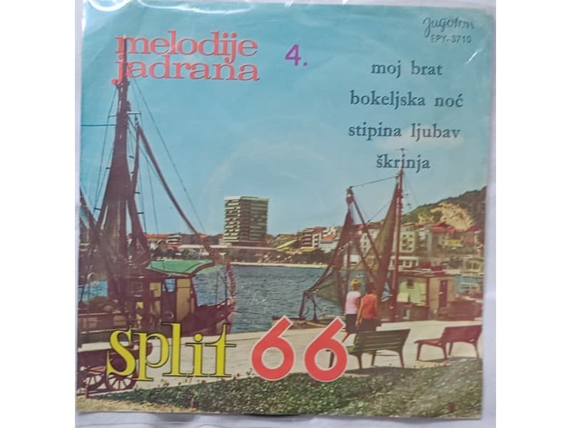 VARIOUS — MELODIJE JADRANA 4 - SPLIT `66