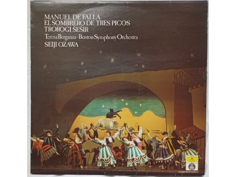 Manuel De Falla Boston Symphony Orch. — Trorogi sesir