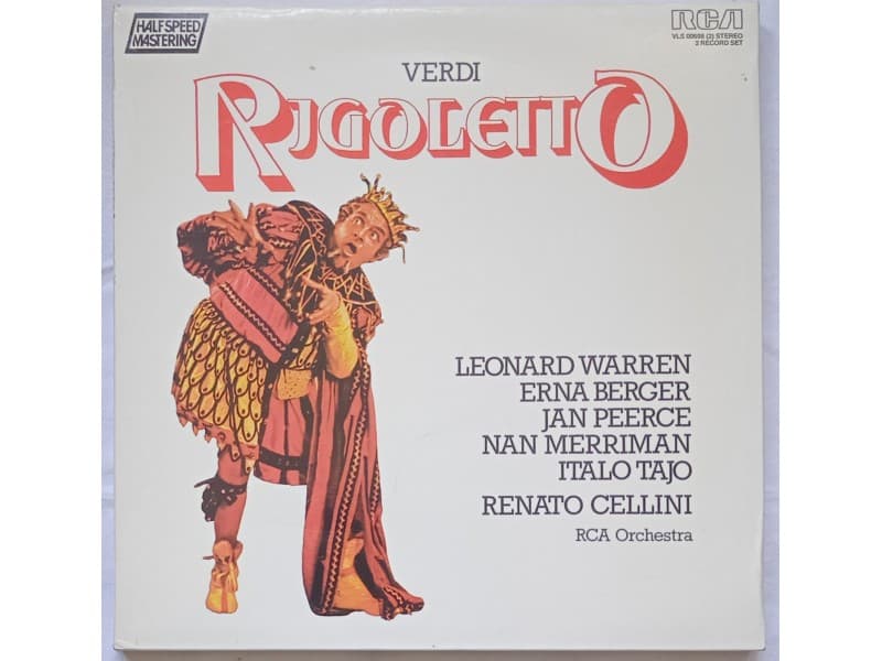 Verdi — L.Warren,E.Berger,J.Peerce - 2LP Rigoletto
