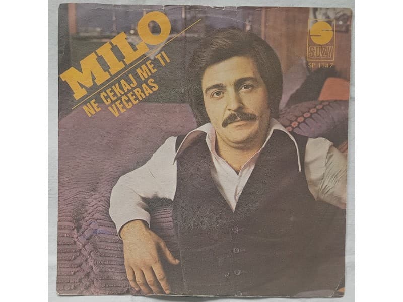 MILO HRNIC — NE CEKAJ ME TI VECERAS