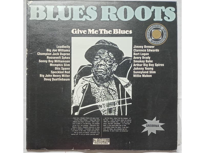 VARIOUS — 2LP GIVE ME THE BLUES