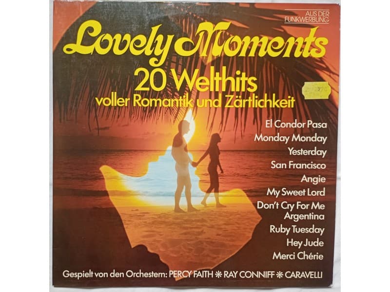 Various,Percy Faith,R.Conniff,Caravelli — Lovely Moment
