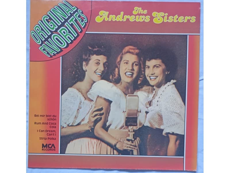 The ANDREWS SISTERS — ORIGINAL FAVORITES