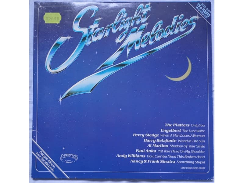 VARIOUS — 2LP STARLIGHT MELODIES