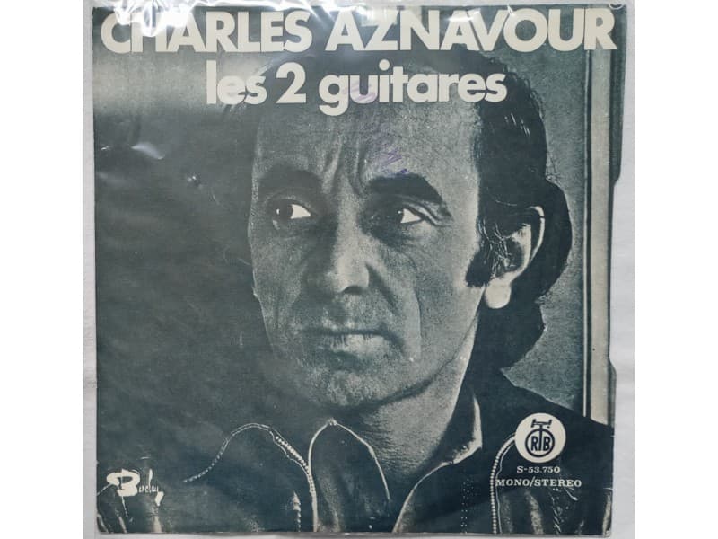 CHARLES AZNAVOUR — LES 2 GUITARES (Mint !!!)
