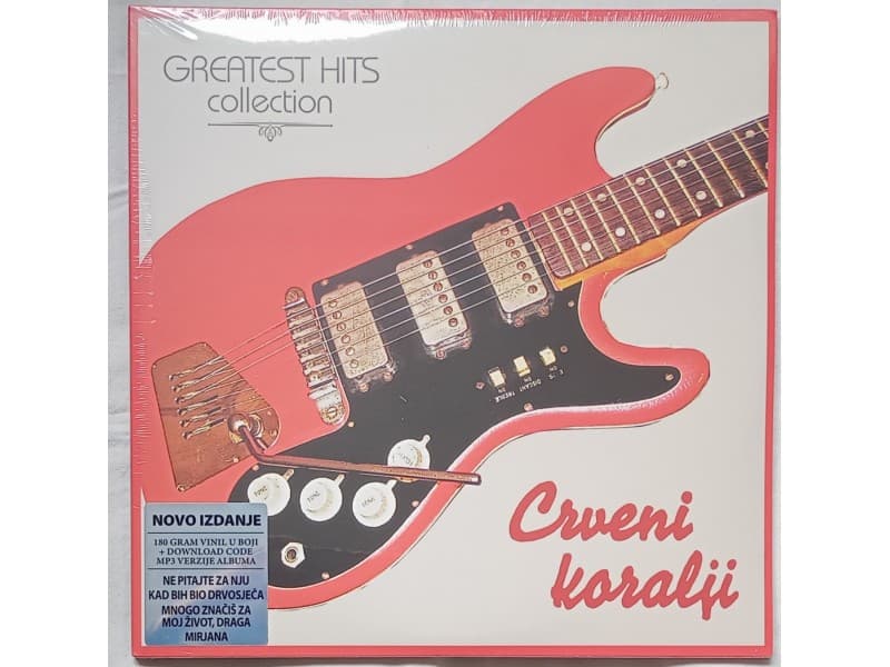 CRVENI KORALJI — 2LP Greatest Hits Collection (Novo !!!