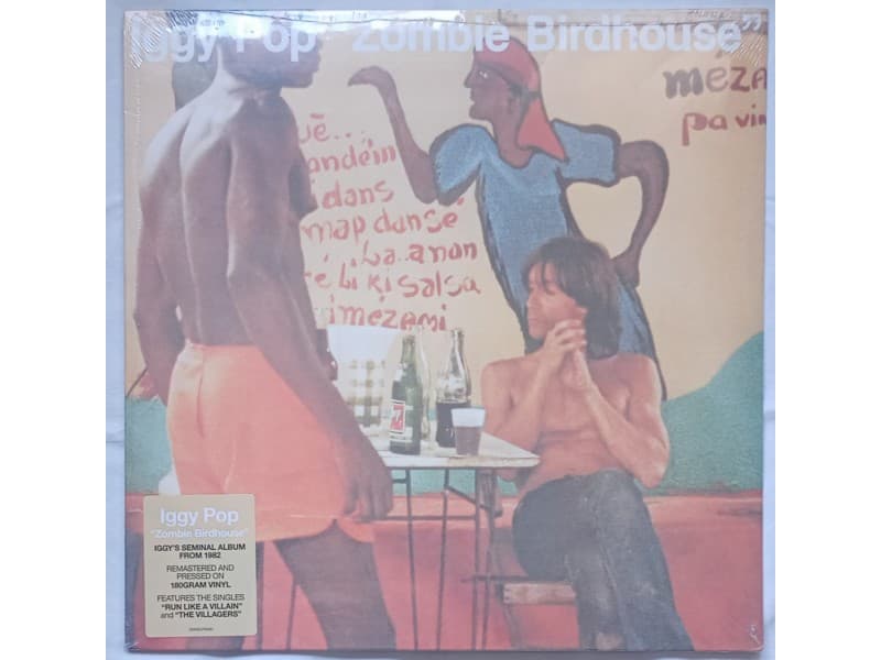 IGGY POP — ZOMBIE BIRDHOUSE ( Novo !!! )