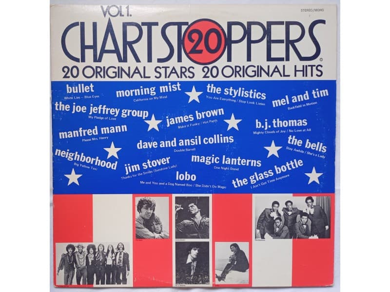 VARIOUS — 20 CHARTSTOPPERS Vol. 1