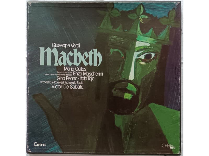 VERDI, MARIA CALLAS — 3LP Box MACBETH