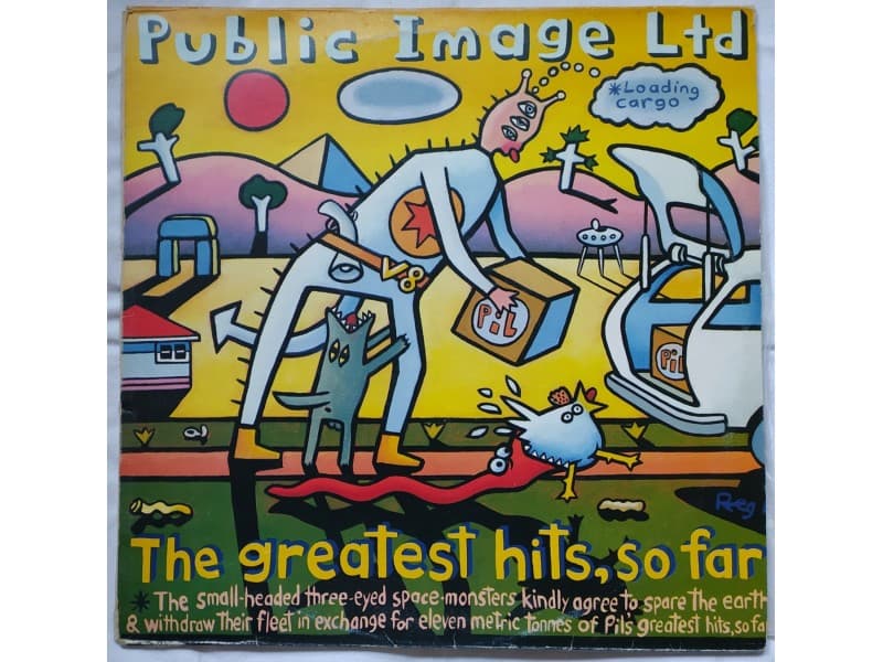 PUBLIC IMAGE Ltd — 2LP The greatest hits, so far