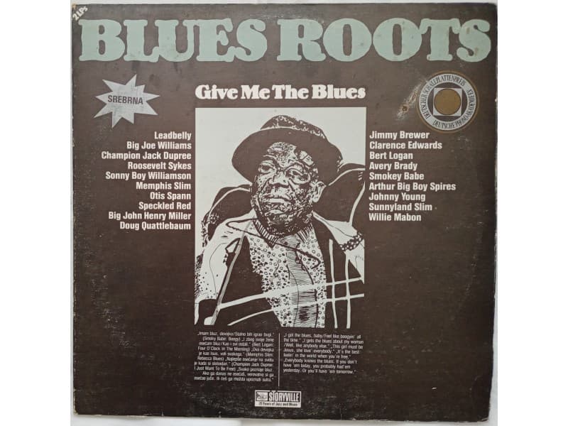 VARIOUS — 2LP GIVE ME THE BLUES