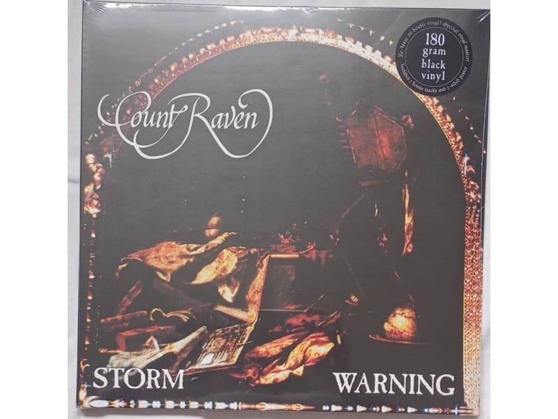 COUNT RAVEN — 2LP STORM WARNING (Novo !!! )