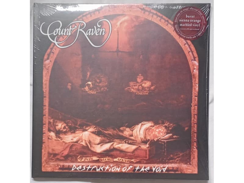 COUNT RAVEN — 2LP Destruction of the void (Novo !!!)