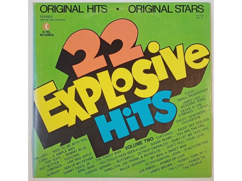 VARIOUS — 22 EXPLOSIVE HITS VOLUME 2