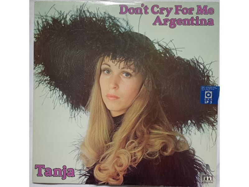 TANJA — DON`T CRY FOR ME ARGENTINA