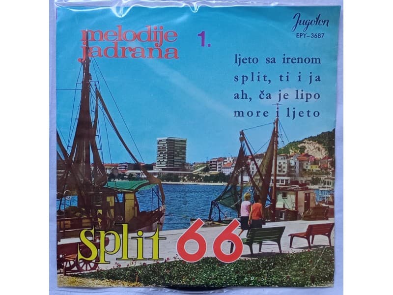 VARIOUS — MELODIJE JADRANA 1. SPLIT `66