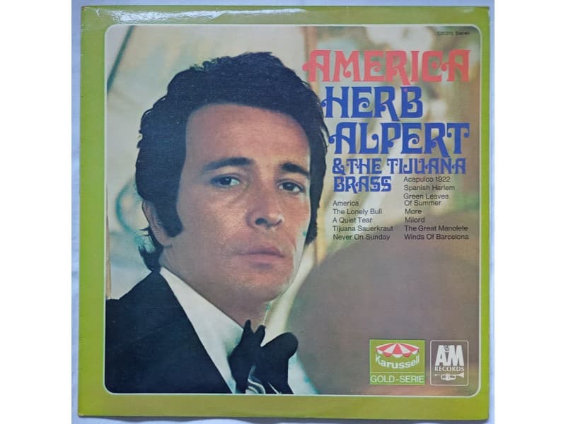 HERB ALPERT &;; TIJUANA BRASS — AMERICA